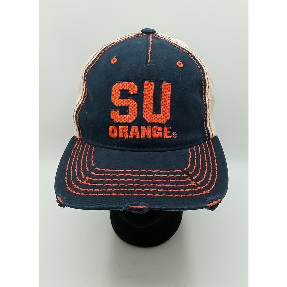 Syracuse Orange Retro Brand Stirched Worn Style Cap Snapback